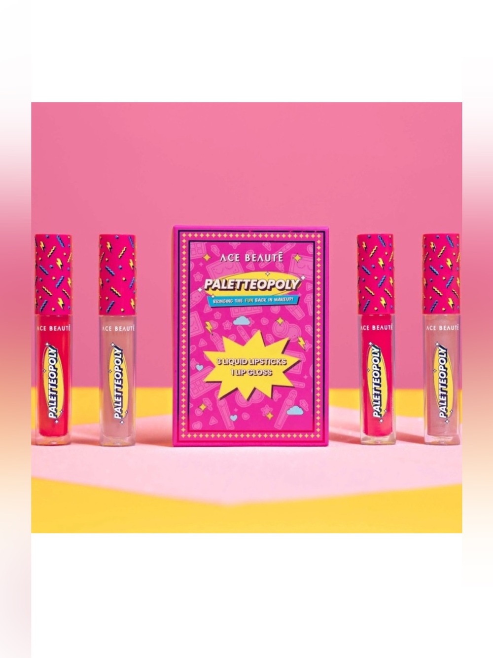 Ace Beaute Paletteopoly Lip Gloss Set BNIB